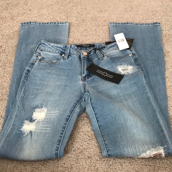 1 LEFT💥Liverpool Distressed & patched skinny boot - Picture 5 of 8